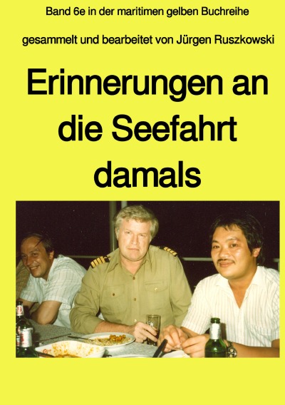 'Cover von Erinnerungen an die Seefahrt damals – Anthologie'-Cover