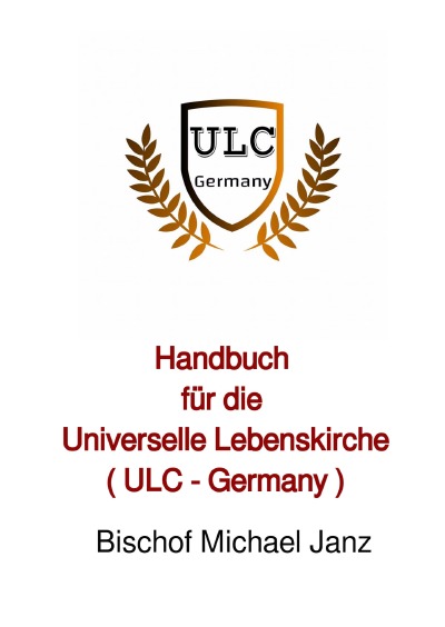 'Cover von Handbuch für die Universelle Lebenskirche'-Cover