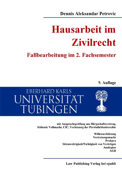 'Cover von Hausarbeit im Zivilrecht'-Cover