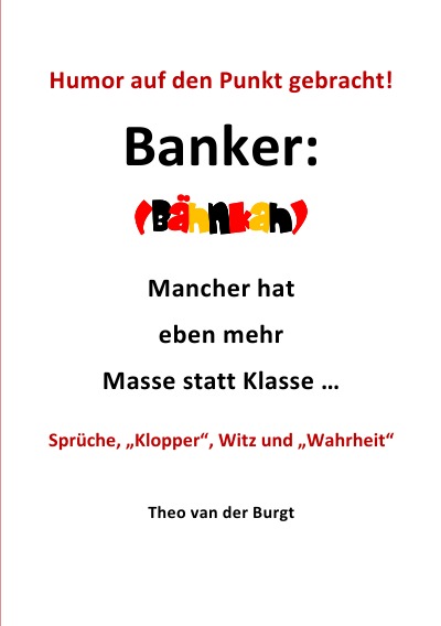 'Cover von Humor auf den Punkt gebracht – Banker'-Cover