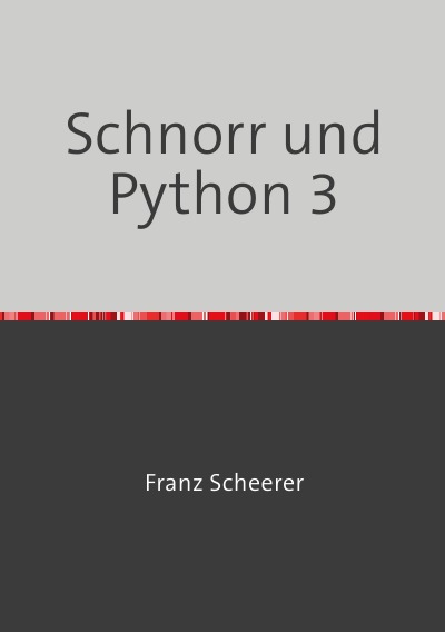 'Cover von Schnorr und Python 3'-Cover