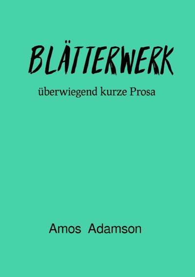 'Cover von Blätterwerk'-Cover